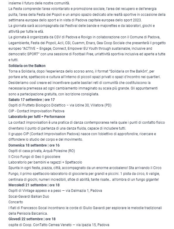 13 Il Mattino di Padova 16 settembre