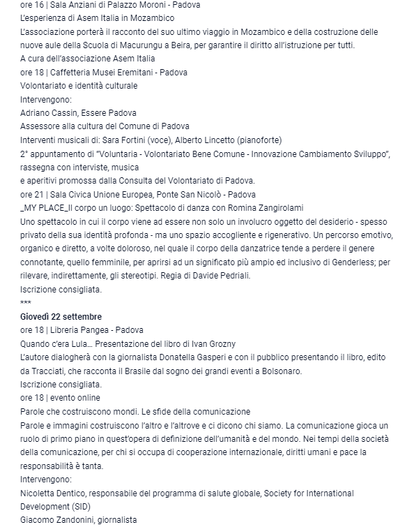 9 Il Mattino di Padova 16 settembre