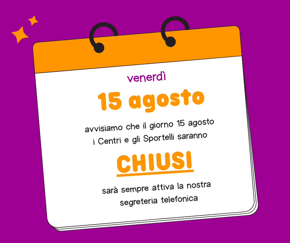 CHIUSURA CENTRO FERRAGOSTO 1