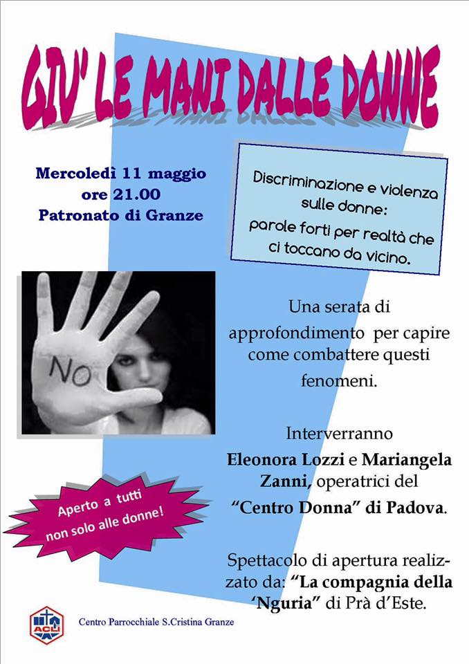 Giu le mani dalle donne