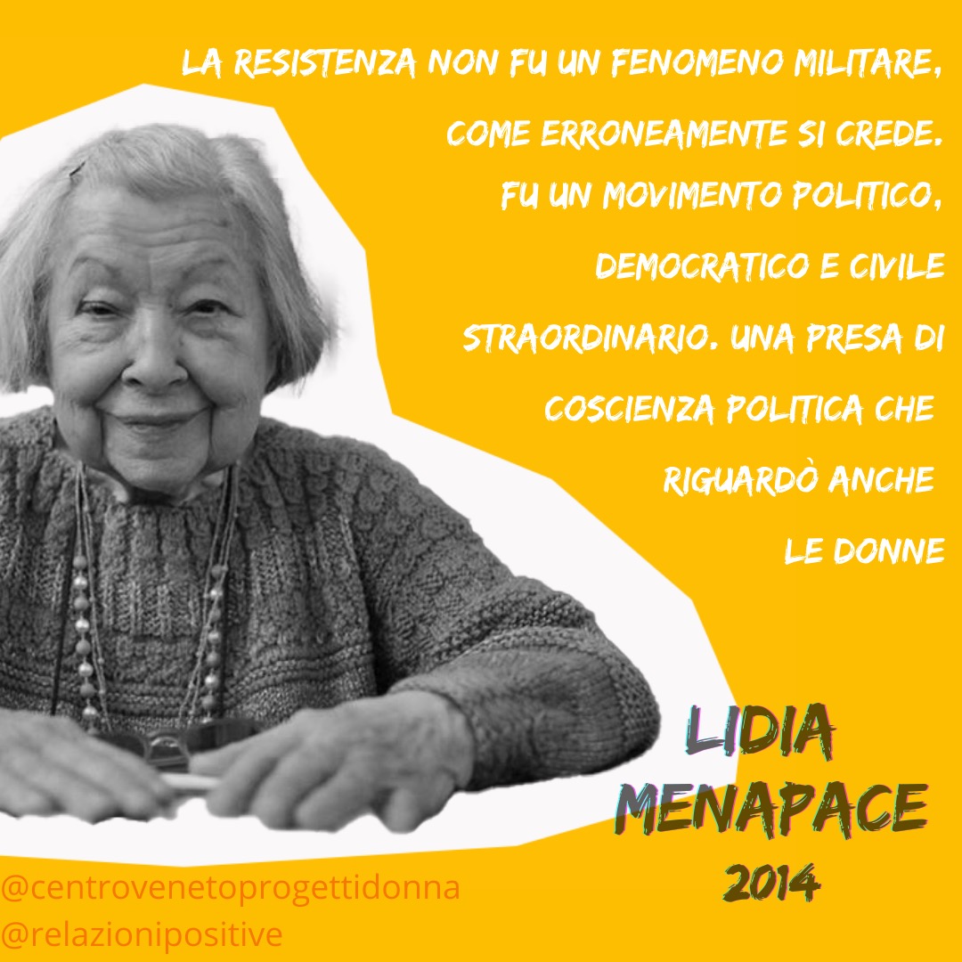 Addio a Lidia Menapace: partigiana, attivista e impegnata nei diritti delle donne