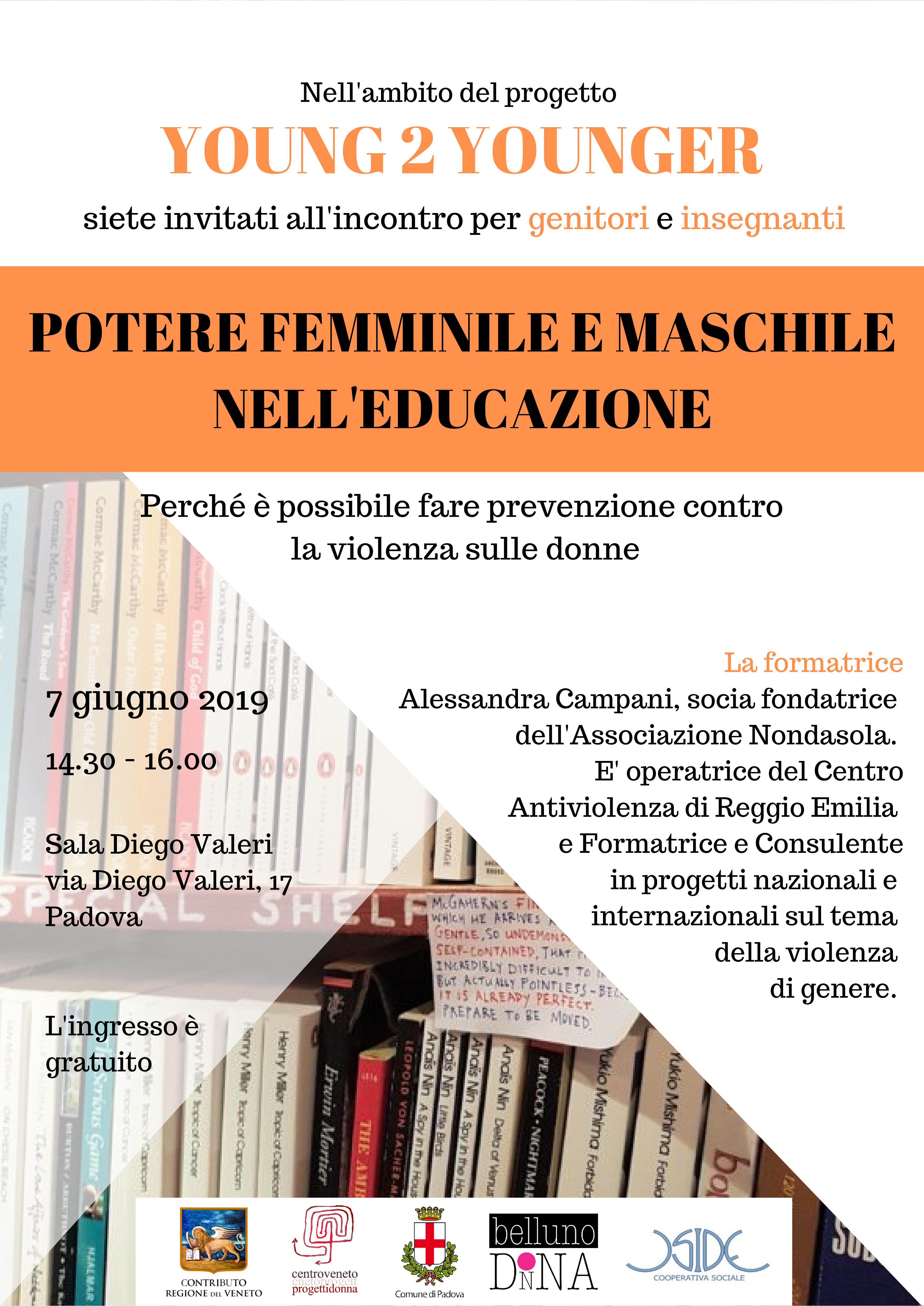 Potere femminile e maschile nelleducazione 7 giugno 2019